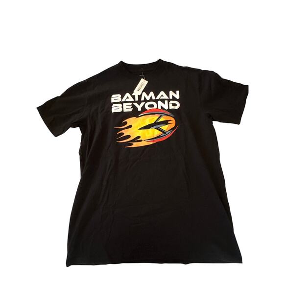 NWT Batman Beyond Graphic T-Shirt Men Large Black DC Comics Retro Superhero Tee - Picture 2 of 4